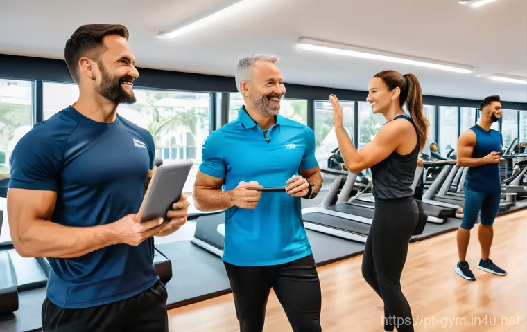 피트니스 경영사의 필요 역량 개발 방법 - Image Prompt 1: Visionary Fitness Leadership in Portugal**